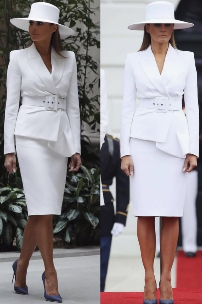 Stile Melania Trump - Photo credits @world_fashion_styles